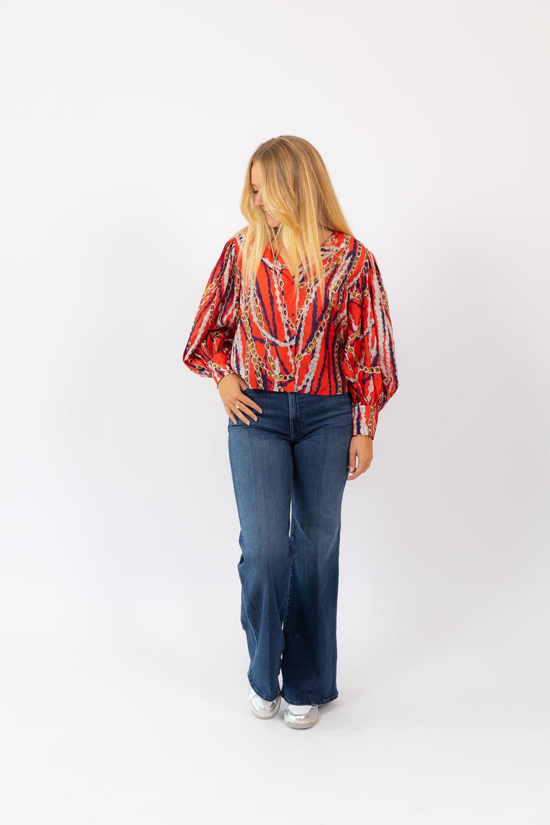 Sevihill Blouse Red