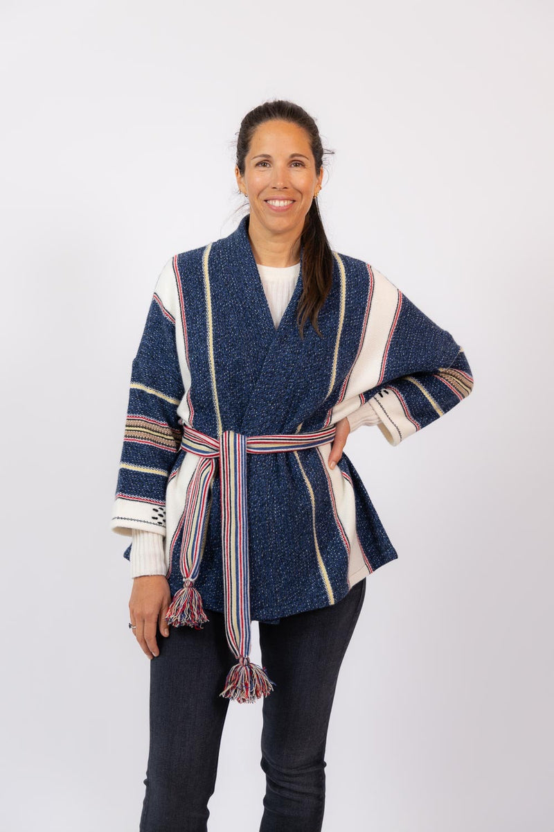 Kamala Jacket Indigo Blue