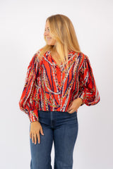 Sevihill Blouse Red