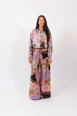 Kristen Shirt Twill Flower