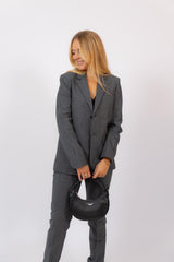 Vanille Zadig Stripe Blazer Anthracite