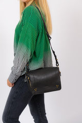 Greta Printed Oversize Shirt Green