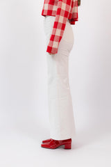 The Patch Pocket Roller Skimp Pant Hal Chalk