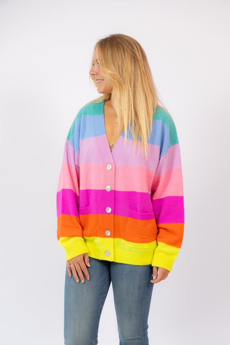 Rainbow Canggu Cardi Cardigan Pineapple Papaya Confetti Jeans Surf
