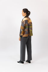 Rita Shirt Green Brown