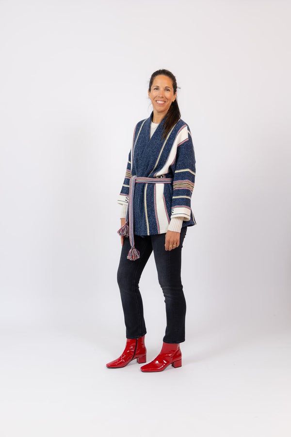 Kamala Jacket Indigo Blue