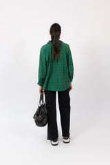 Lulu Hand Woven Shirt Green