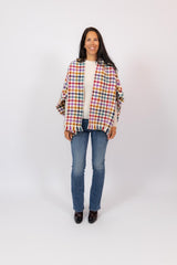 Bella Lose Cardigan Harlequin
