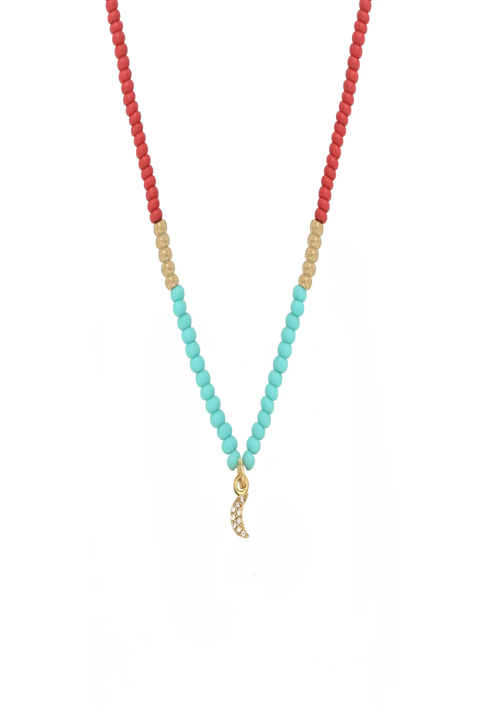 Capri Summer Necklace Moon