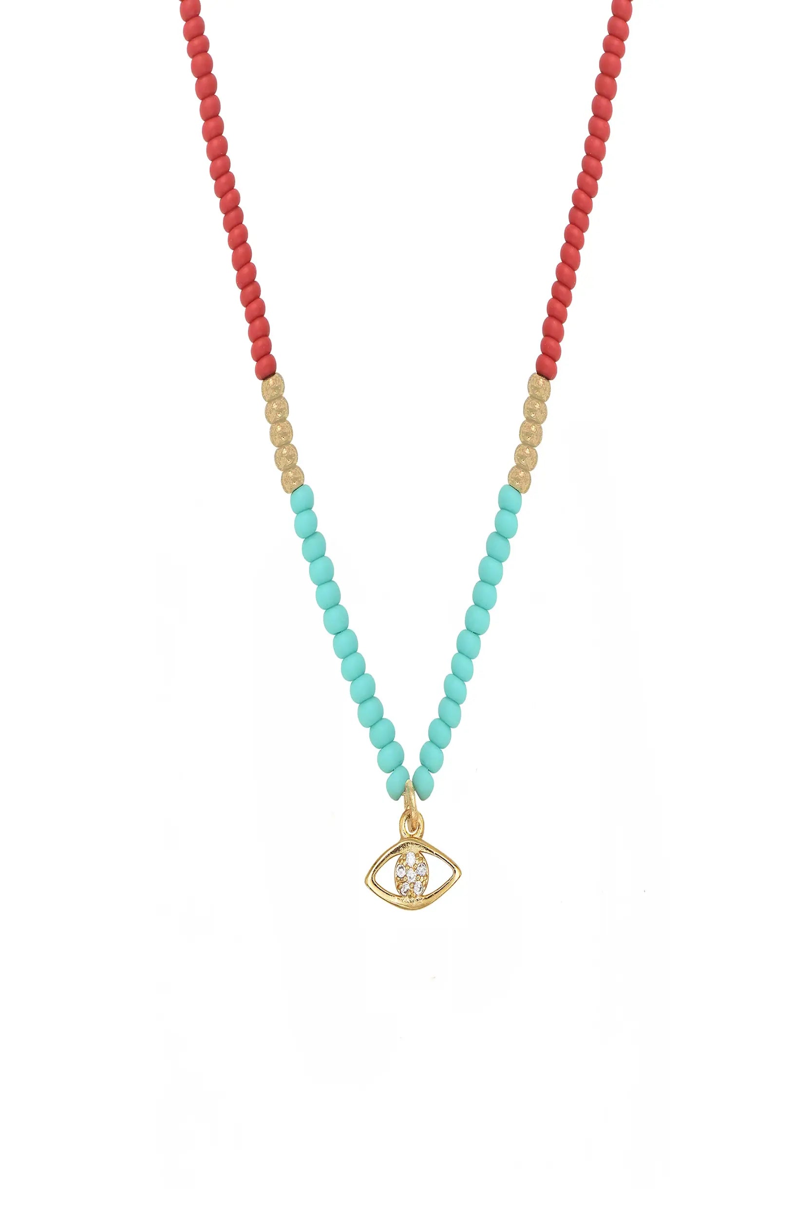 Capri Summer Necklace Eye