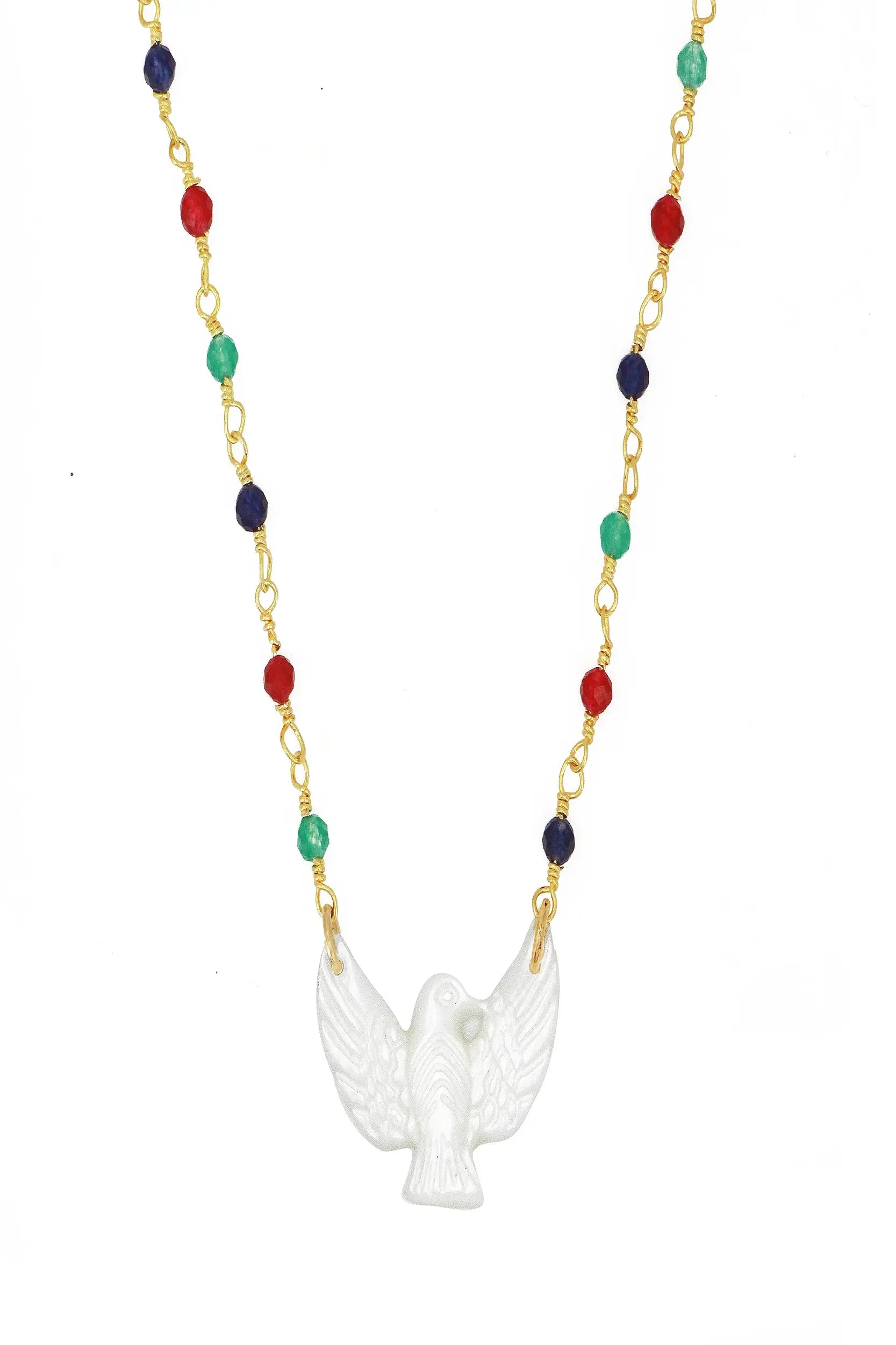 Colomba Necklace Multi Quartz