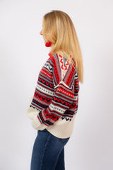 Loulou Sweater Red Tomato