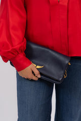 Bruny Shirt Silk Twill Red