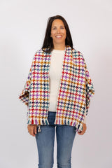 Bella Lose Cardigan Harlequin