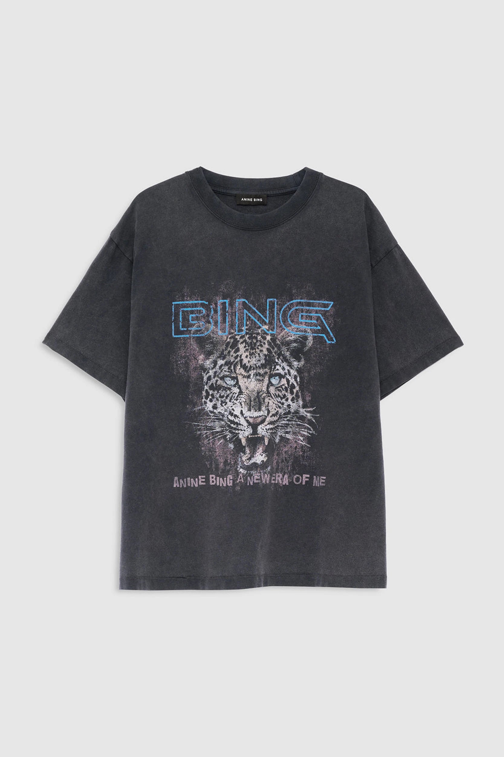 Cade T-shirt Noir Anine Bing, vue 3