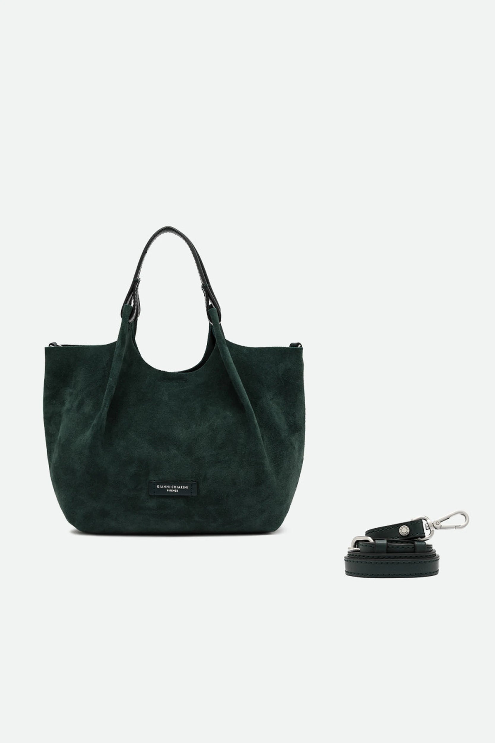 Dua Sac Velours Vert Gianni Chiarini, vue 3