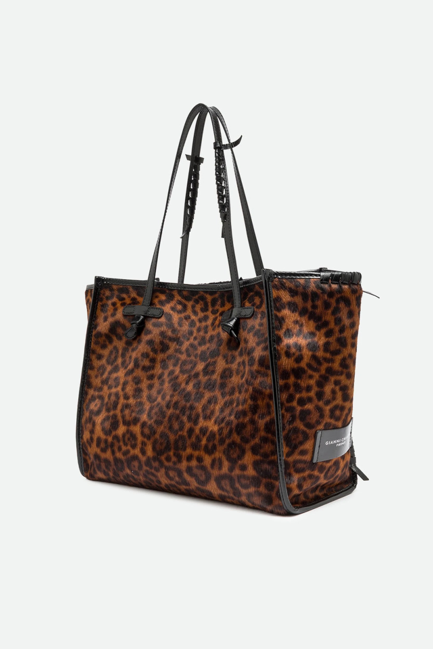 Marcella Sac Var Noir Gianni Chiarini, vue de profil