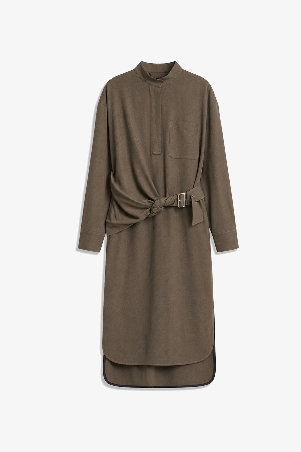 Meyna Robe Earthy Marron IRO, vue 3