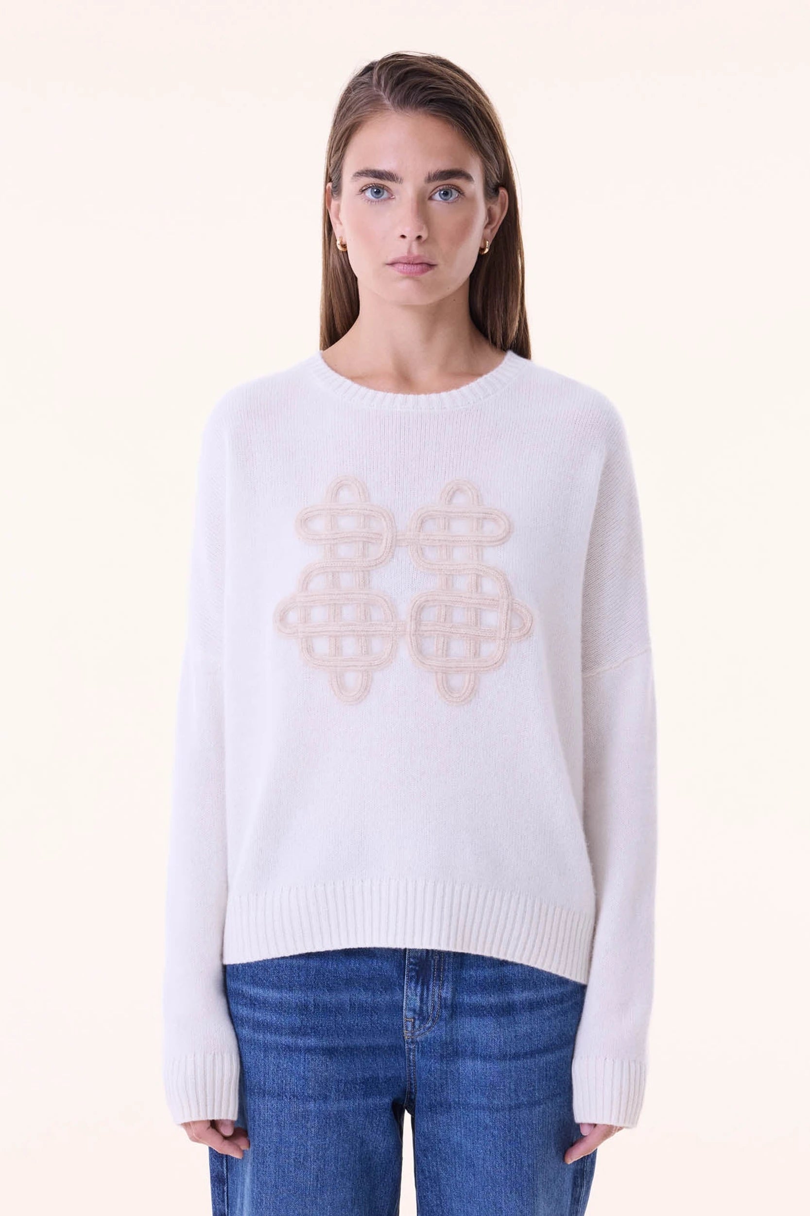 Amelie Symbol Pull Organic Kujten, vue 2