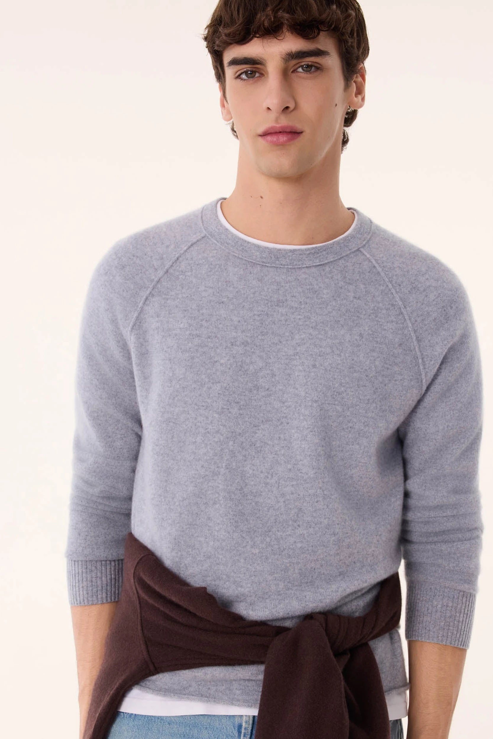 Balthazar Pull Gris chiné Kujten, vue 1