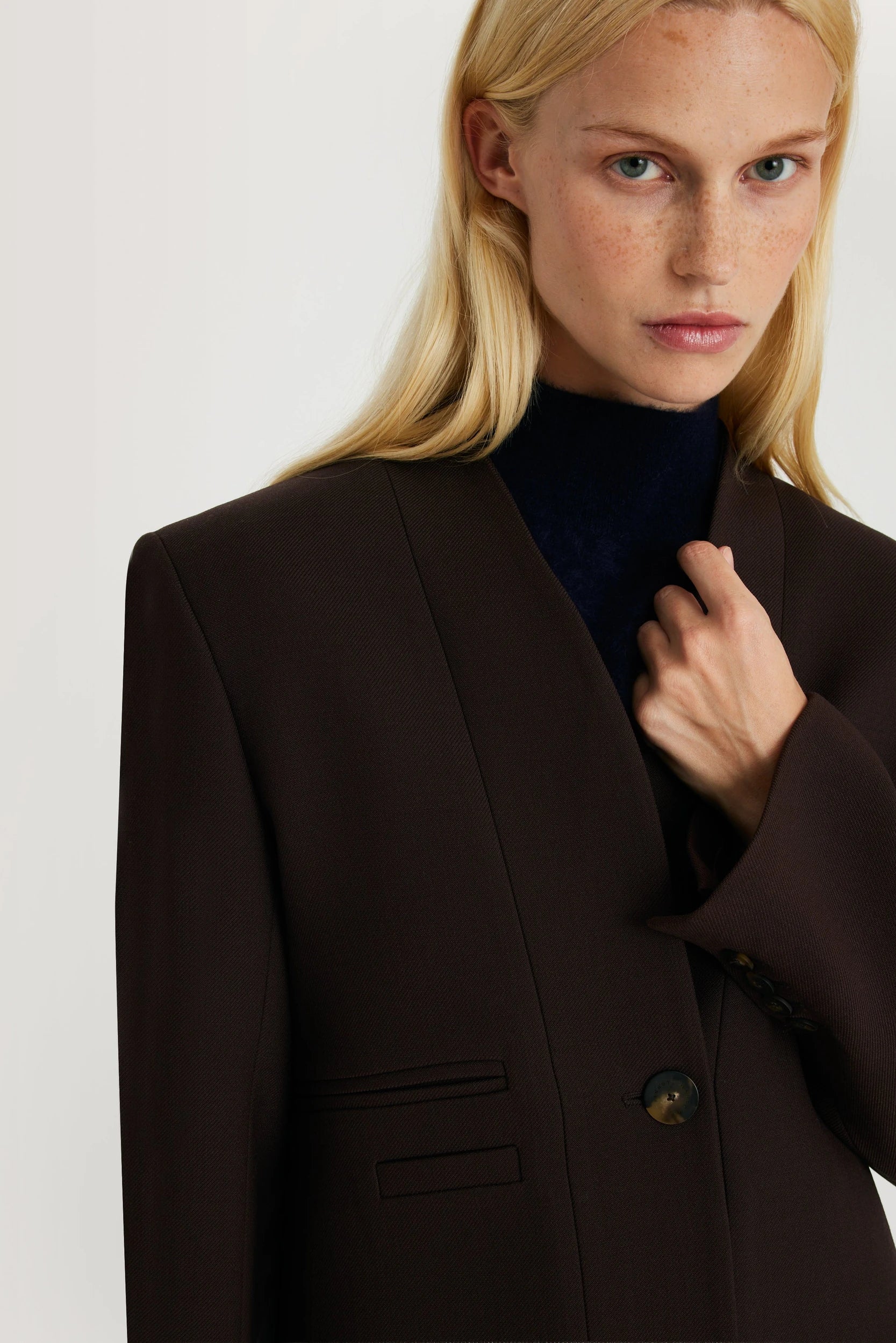Akerman Veste Marron Margaux Lonnberg, vue 2