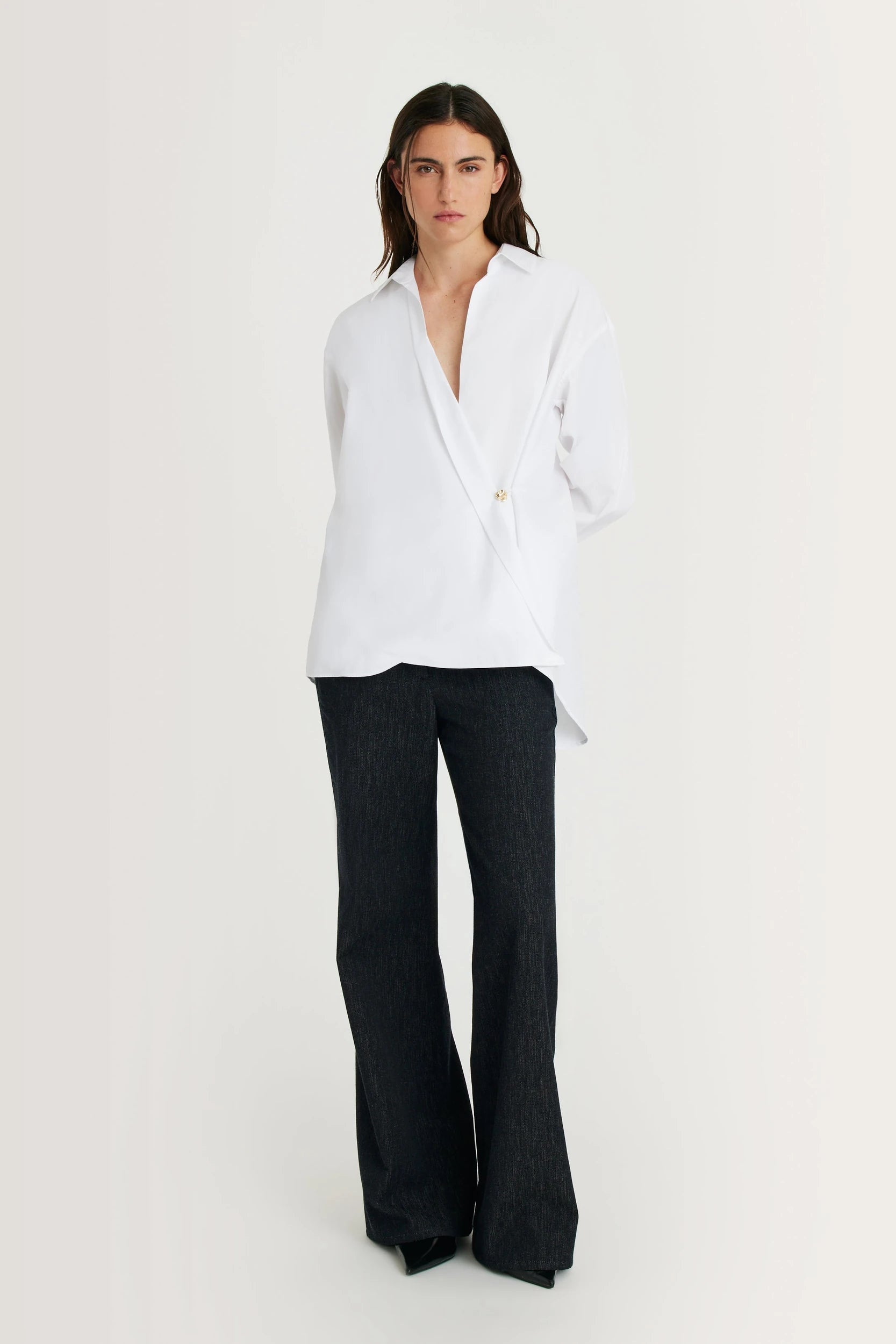 Inga Chemise Blanc Margaux Lonnberg, vue 3