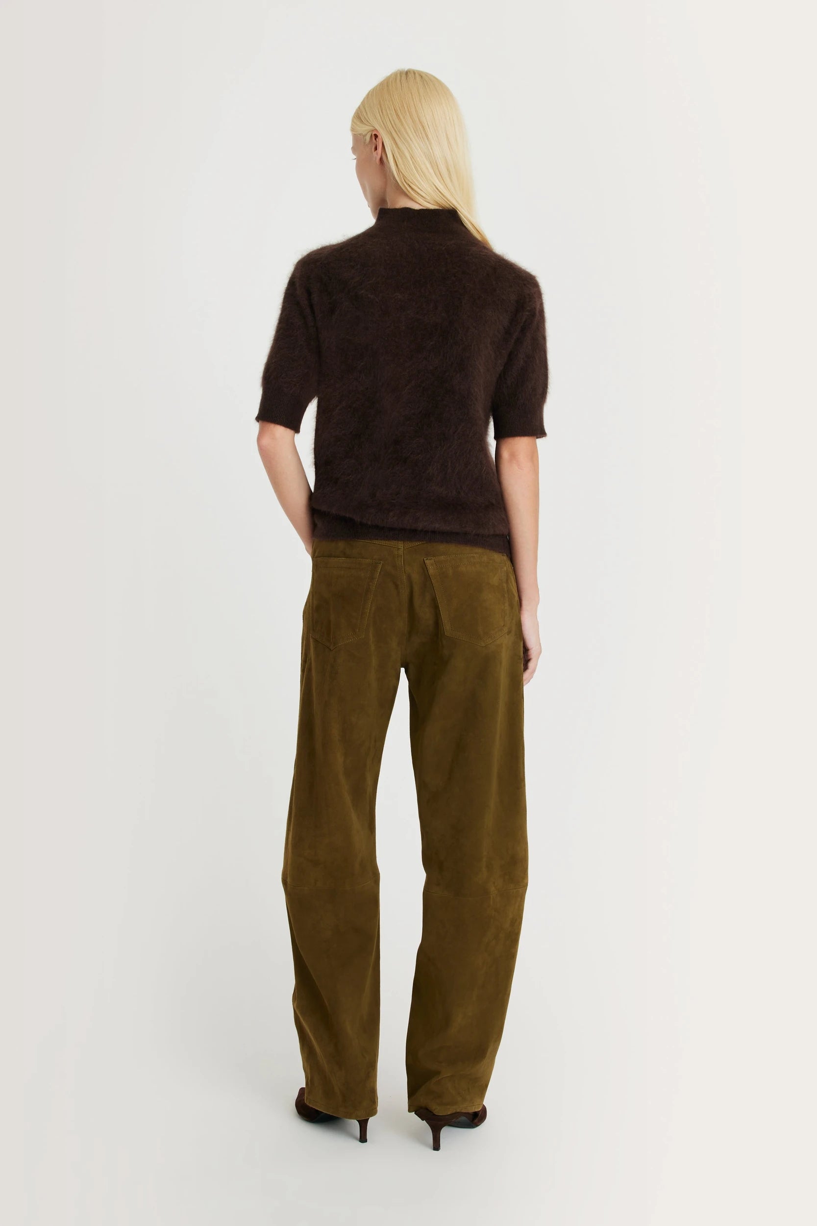 Kali Pull Marron Margaux Lonnberg, vue 3