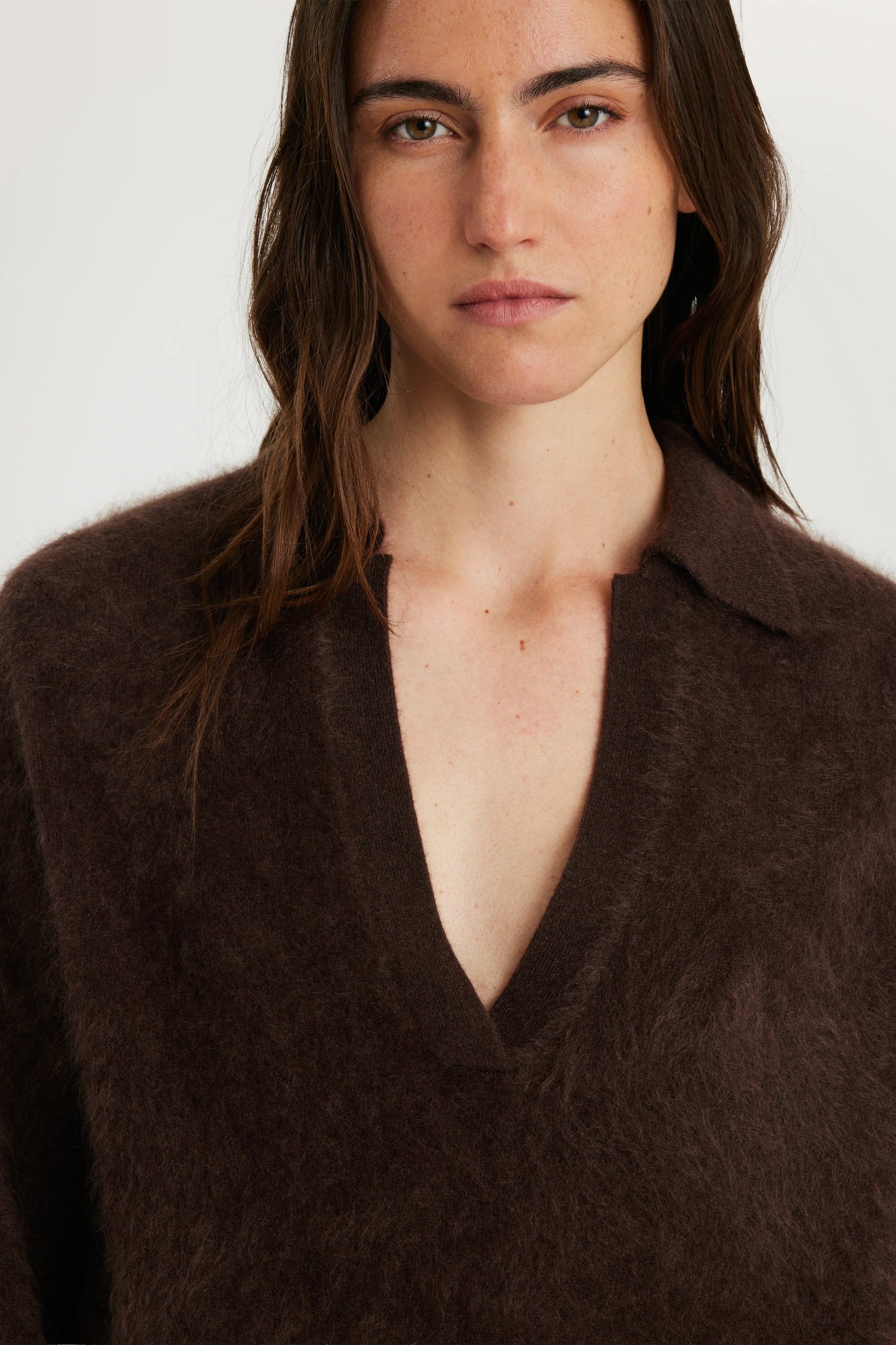 Motta Pull Marron Margaux Lonnberg, vue 2