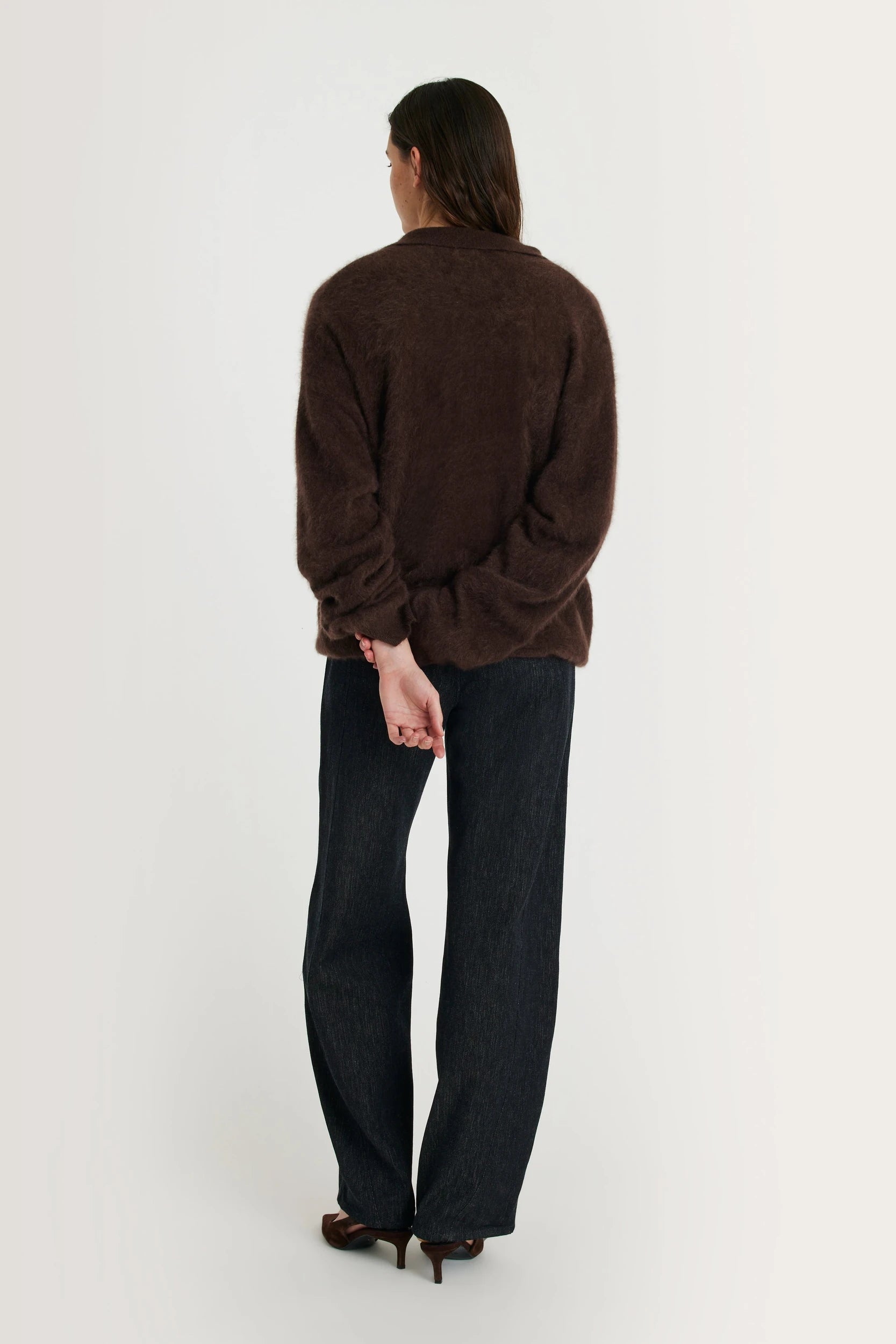 Motta Pull Marron Margaux Lonnberg, vue 3