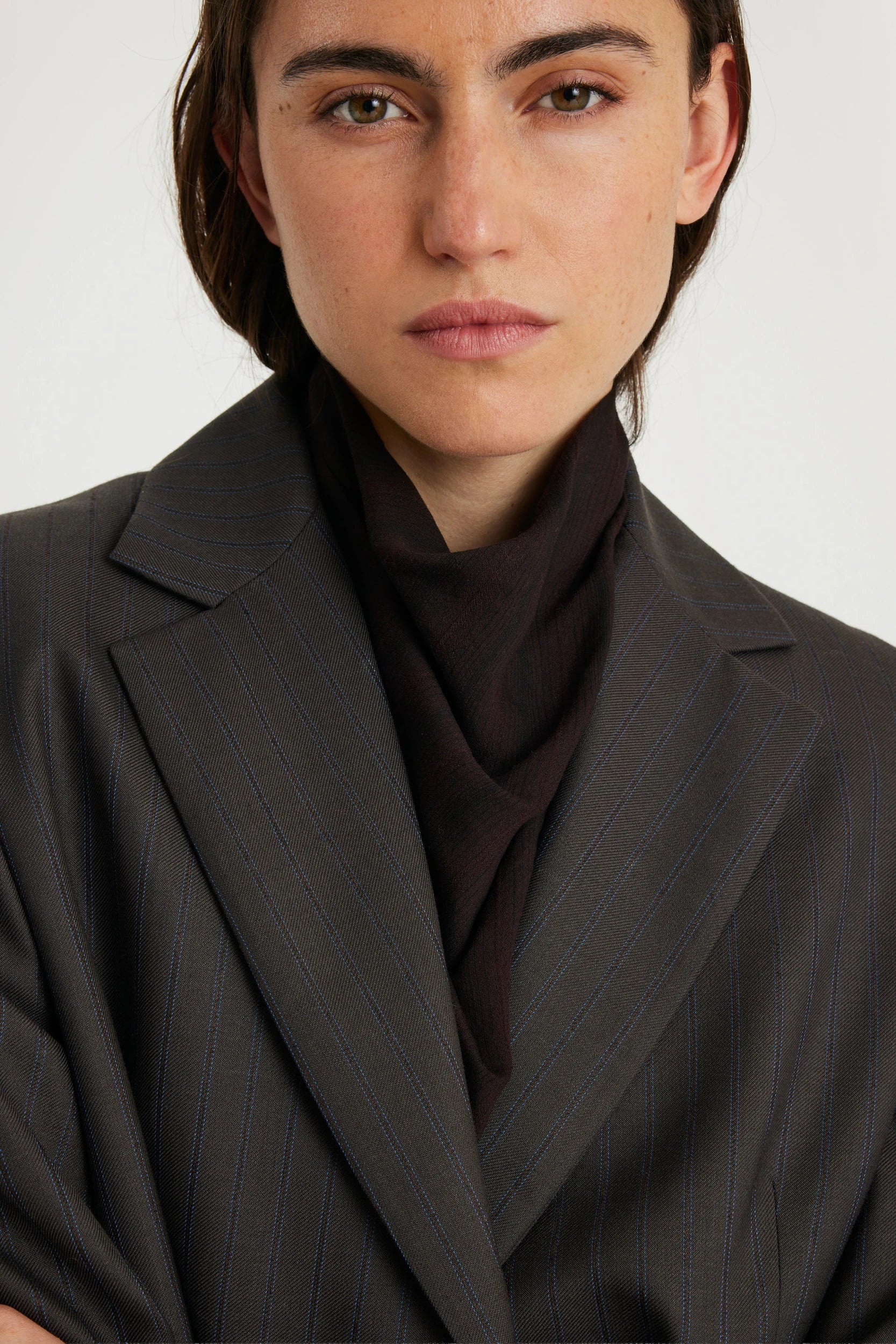 Nikita Veste Marron à rayures Margaux Lonnberg, vue 2