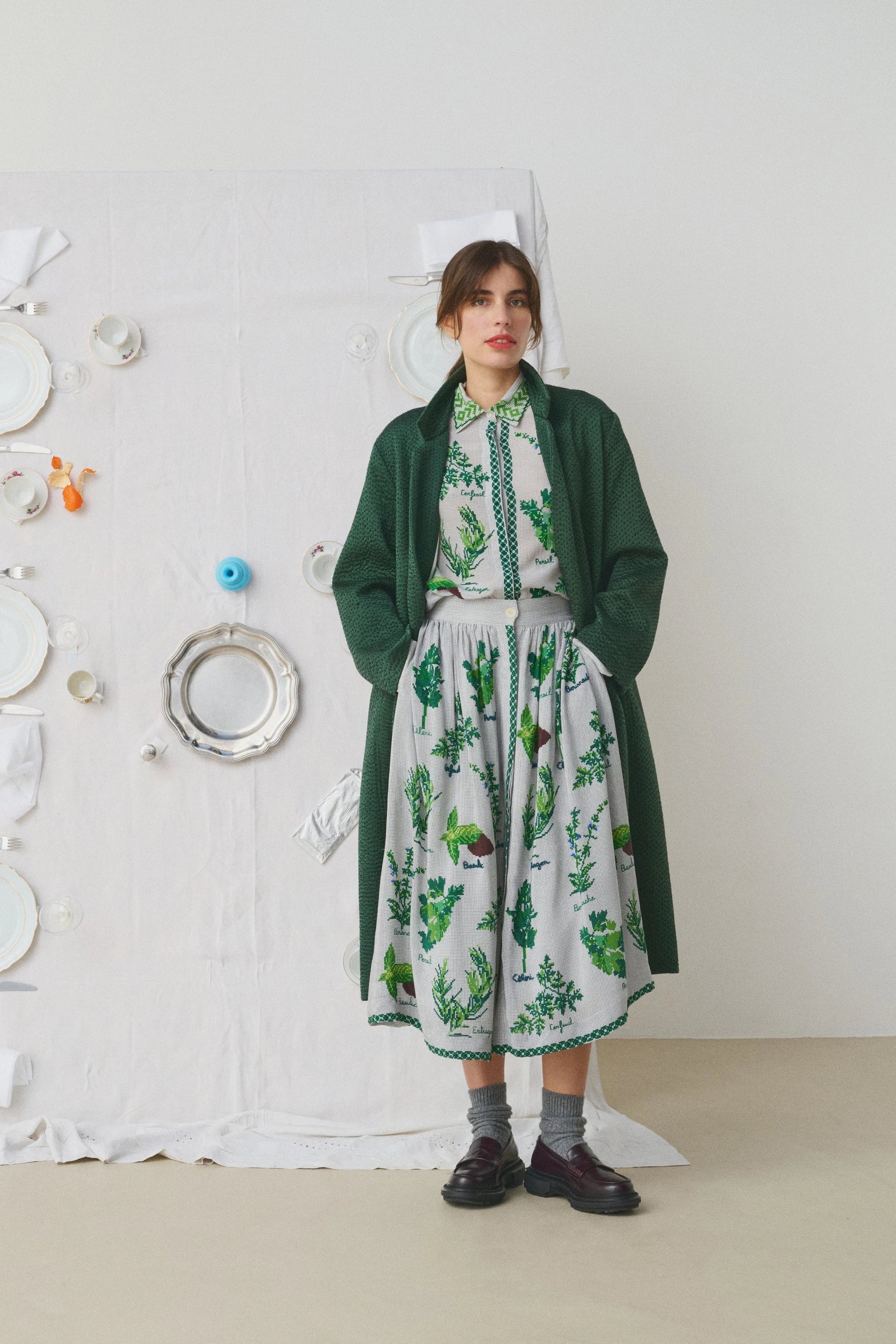 Doniv Manteau Vert Bouteille Mii Green Bottle, vue 2