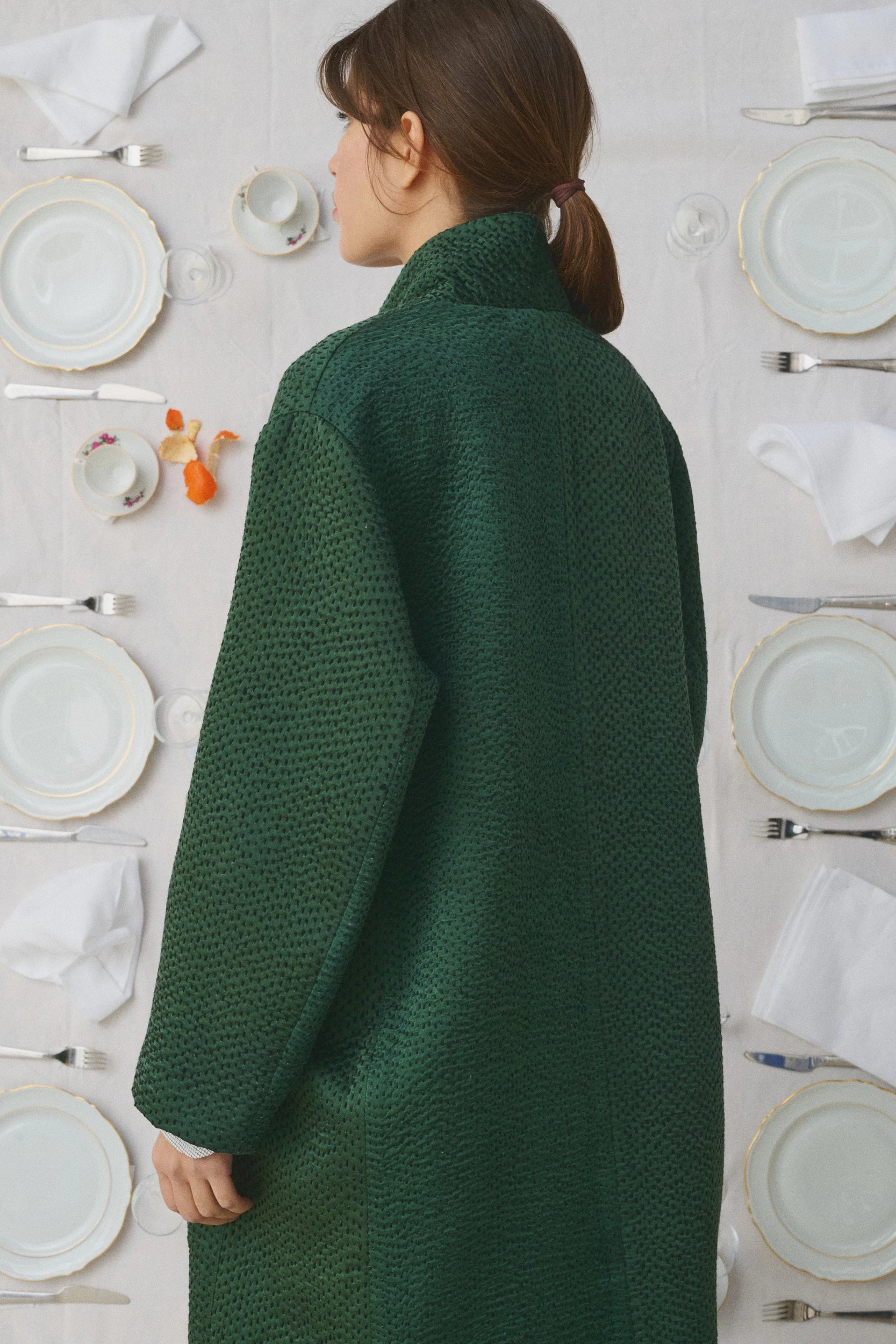 Doniv Manteau Vert Bouteille Mii Green Bottle, vue 5