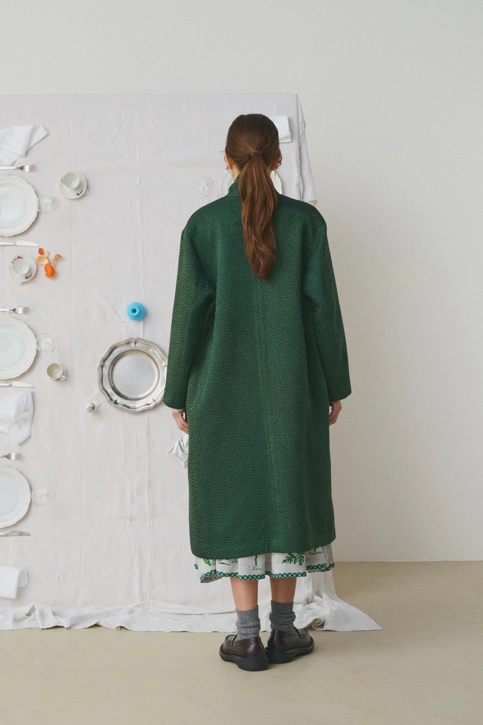 Doniv Manteau Vert Bouteille Mii Green Bottle, vue 6