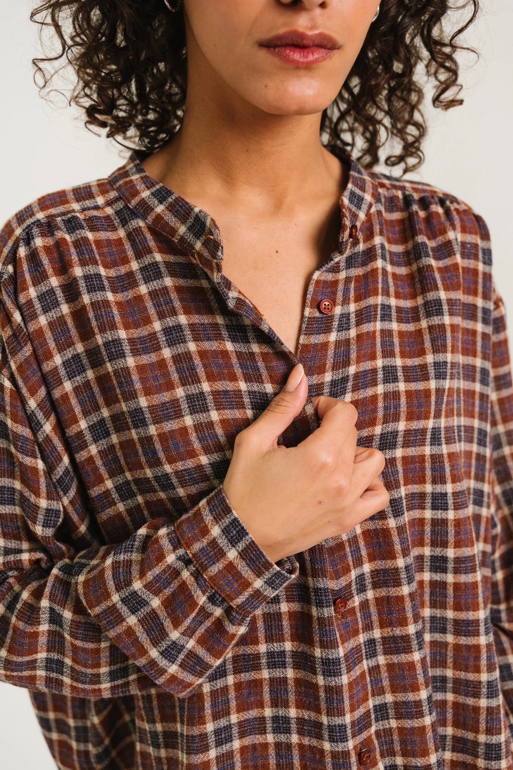 Ella Aragon Chemise Bleu Sacrécoeur Multicolore, vue 2