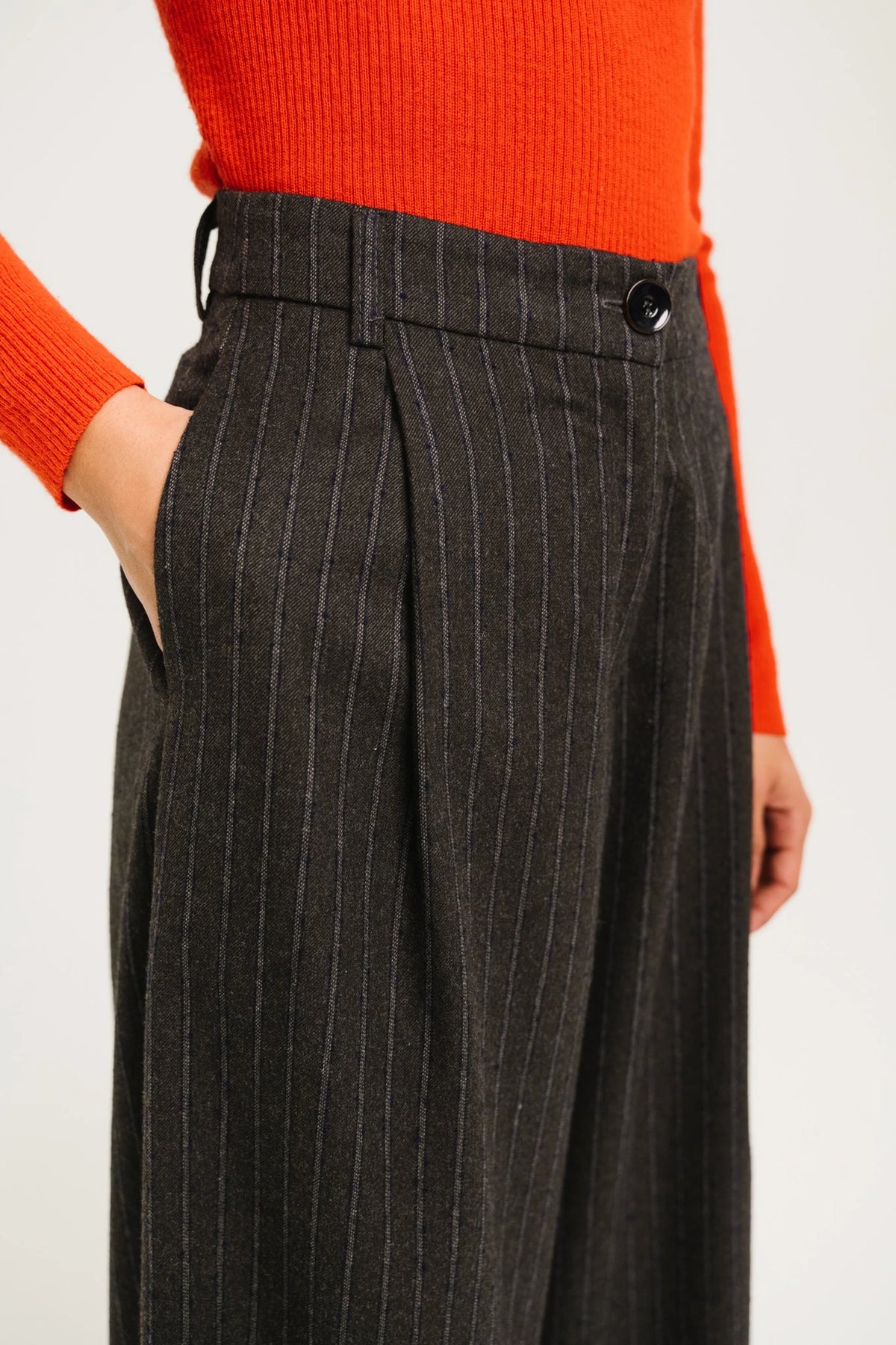 Gaby William Pantalon Gris Sacrécoeur, vue 4