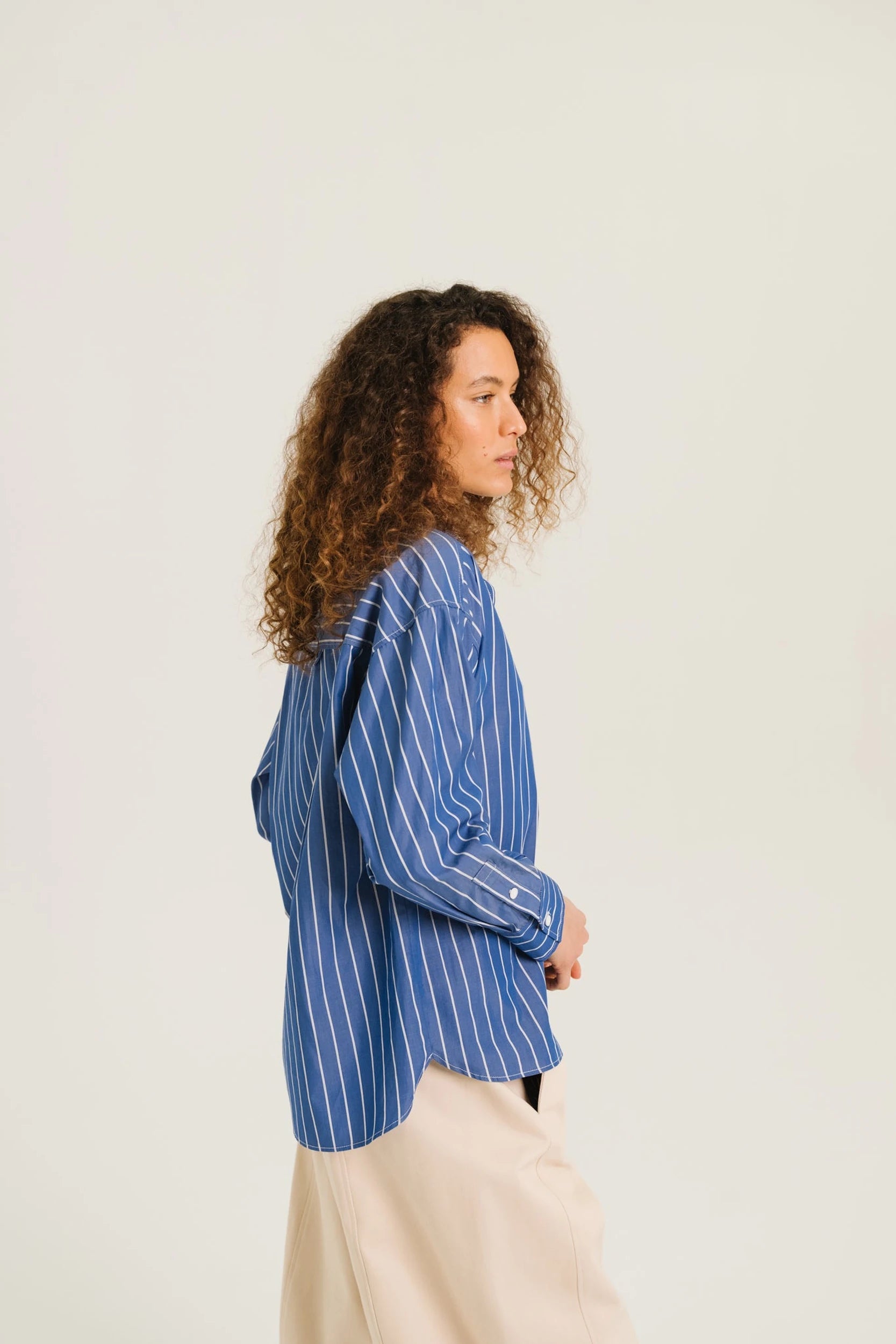 Lalie England Chemise Bleu Sacrécoeur, vue 4