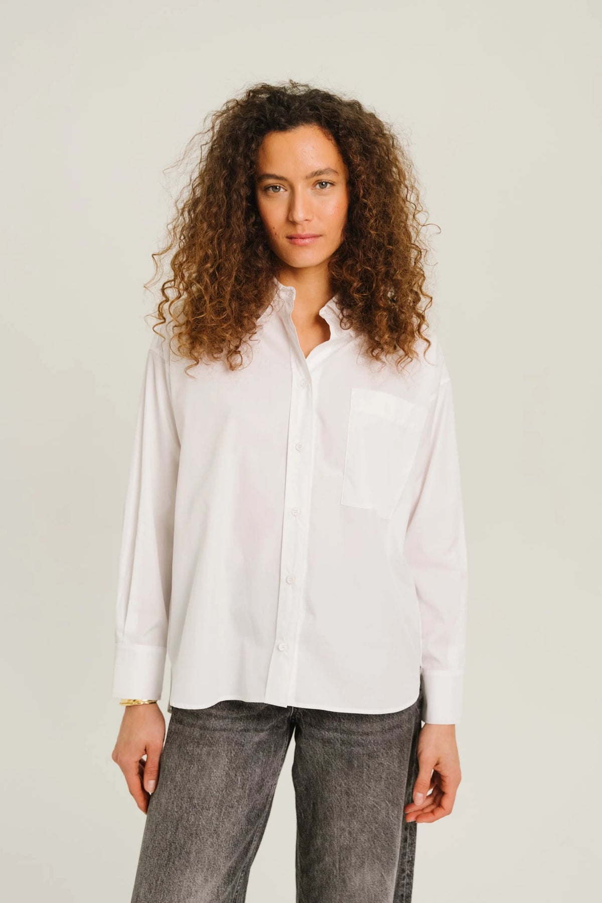 Lalie White Shirt Blanche Sacrécoeur, vue 3