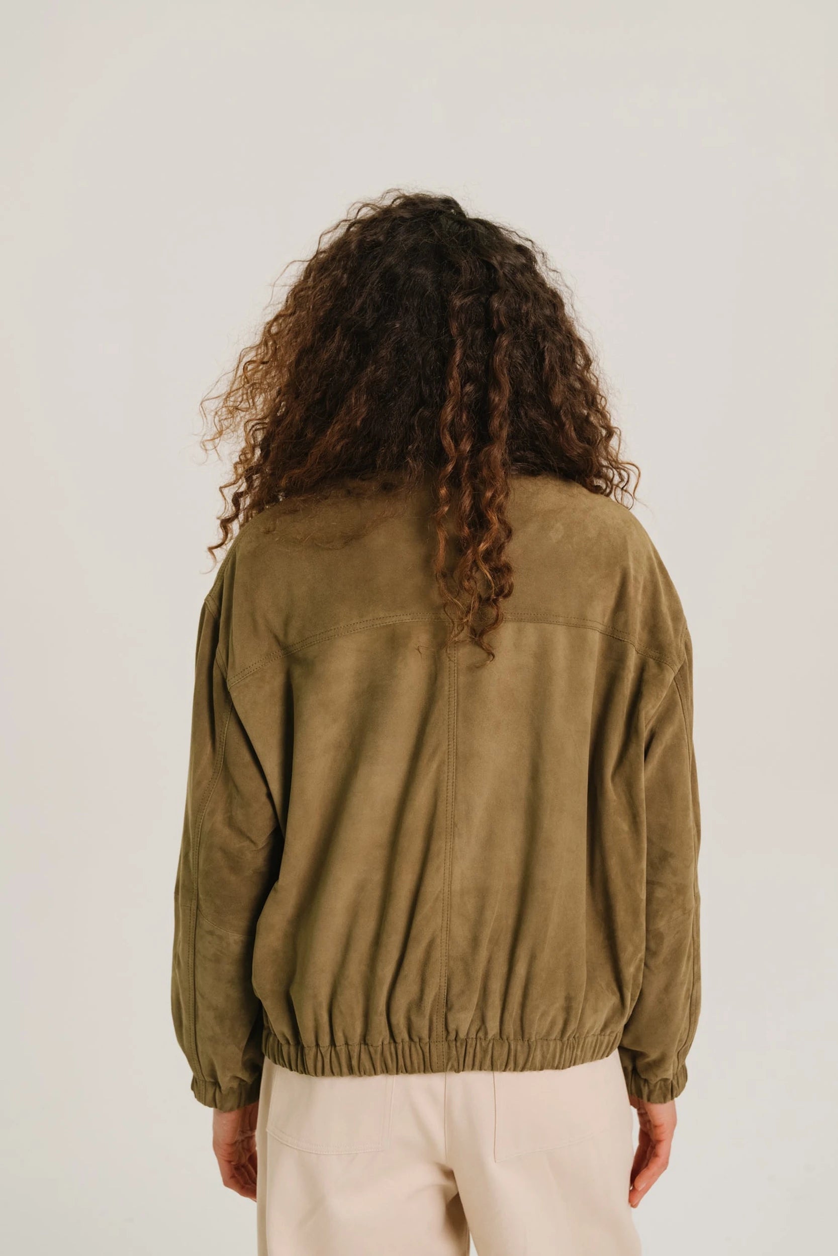 Lise Kaki Veste Vert Sacrécoeur, vue 5