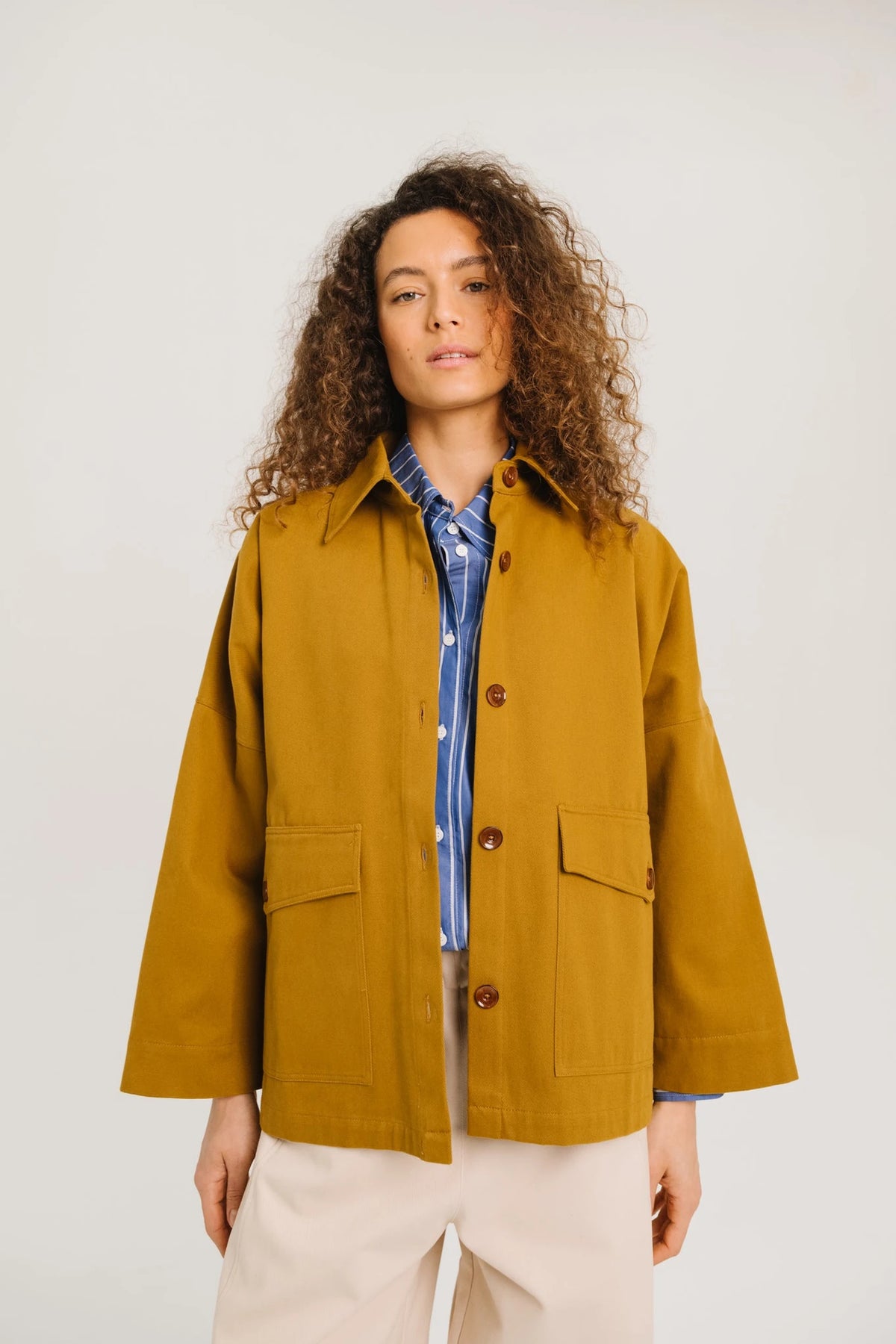 Romane Curcuma Veste Vert Sacrécoeur, vue 1
