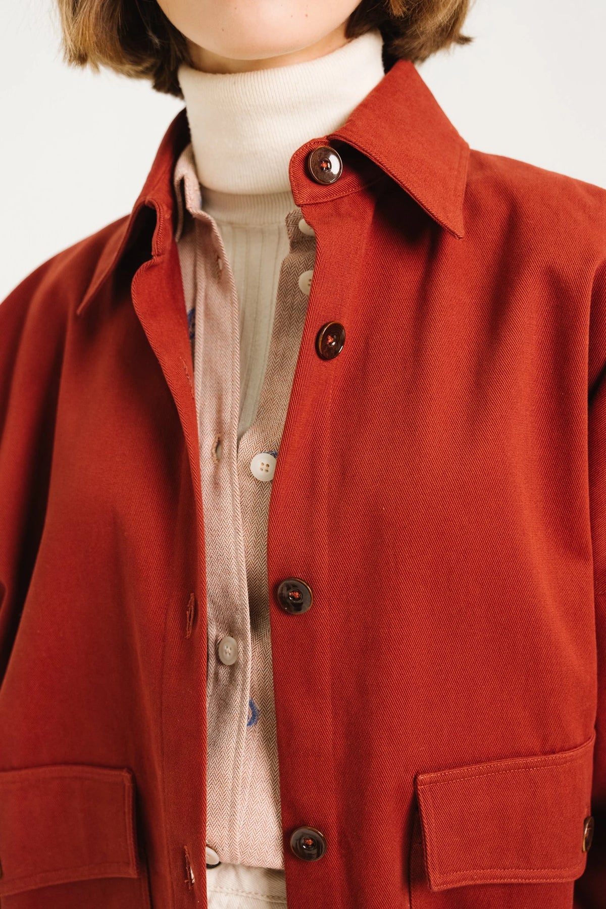 Romane Paprika Veste Rouge Sacrécoeur, vue 2