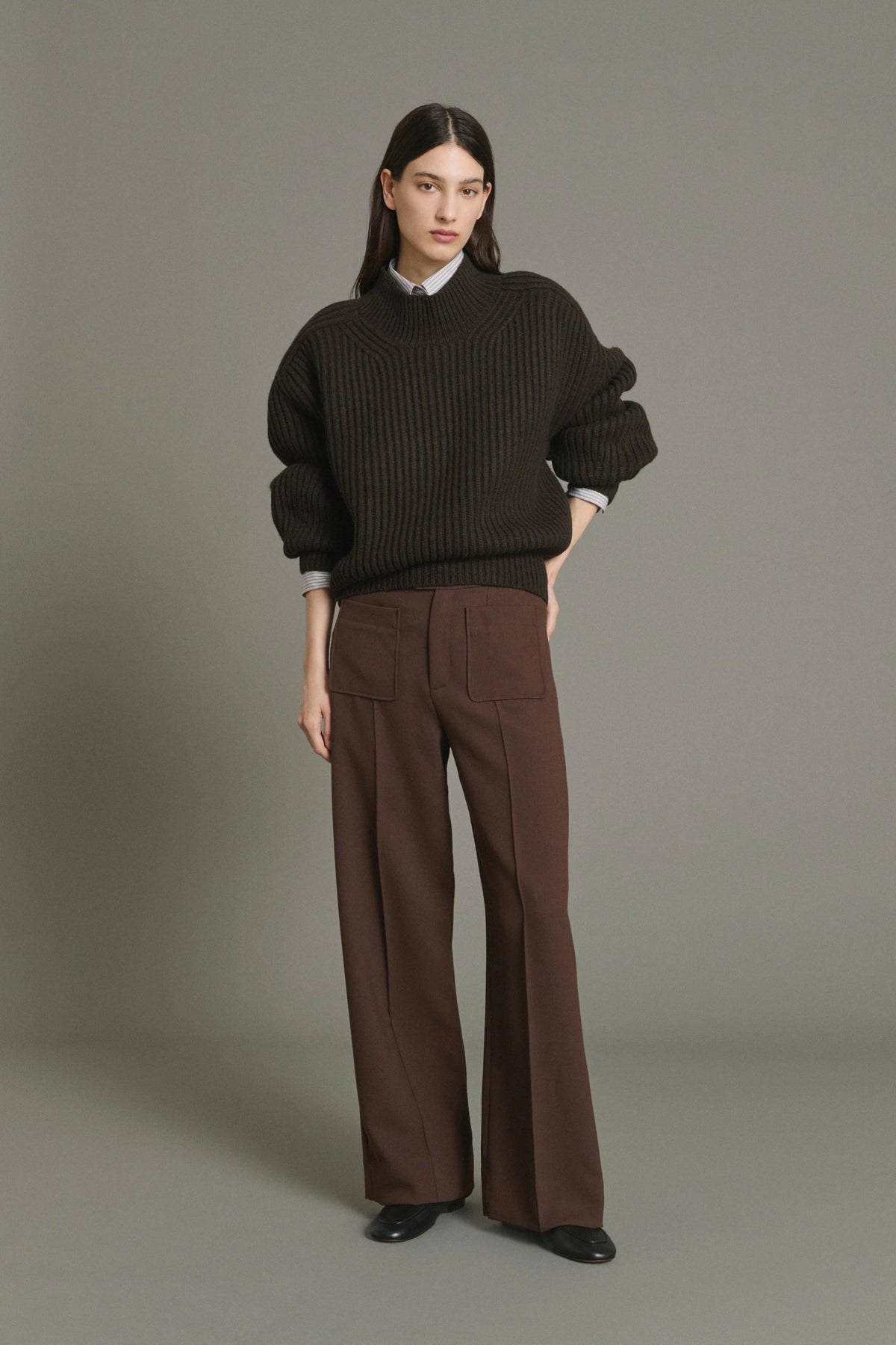 Harry Pantalon Marron Soeur, vue 1