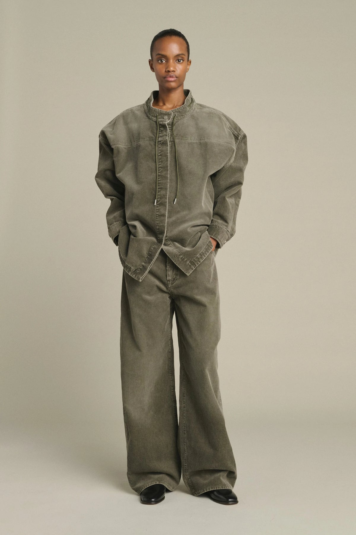 Hunter Pantalon Gris Soeur, vue 1