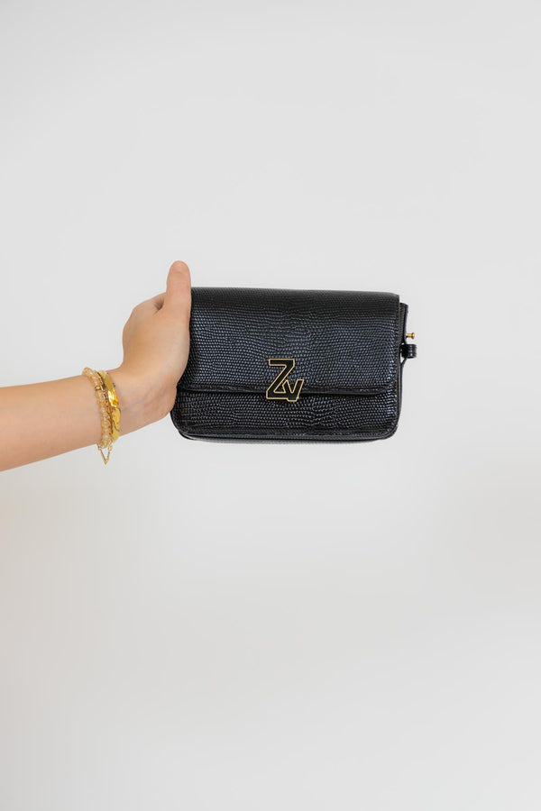 ZV Initiale Le Mini Embossed Bag Black