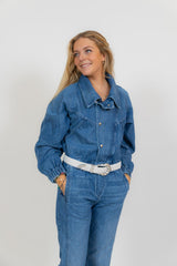 Cleo Jumpsuit Blue Jeans