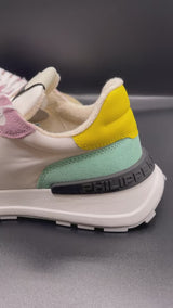 Antibes Low Sneakers Mondial Pop White Pink