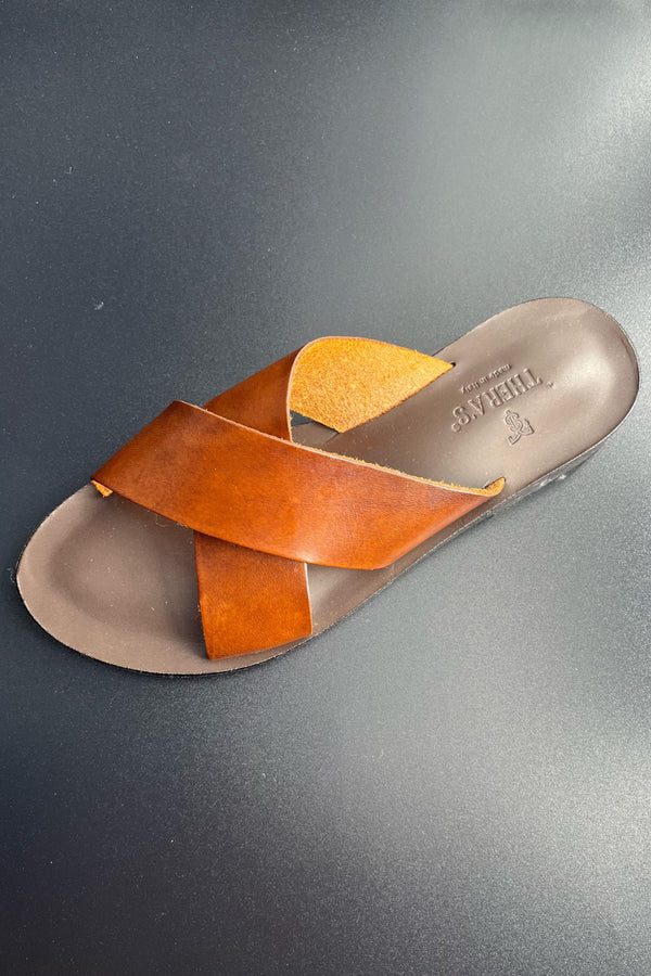 Sandal Leather Cognac - 831