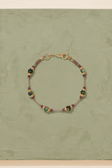 Sriphala Bracelet Fil Rubisoizite, grenat