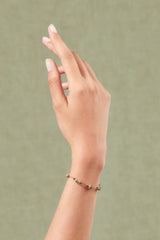 Sriphala Bracelet Fil Rubisoizite, grenat