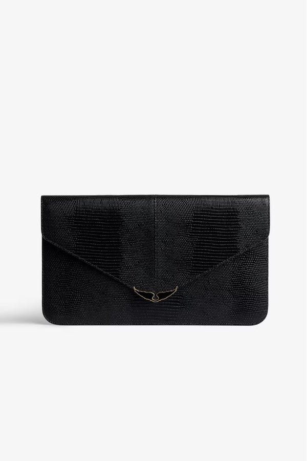 Borderline Pouch Embossed Igu Black