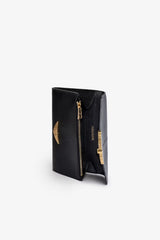 Borderline Wallet Embossed Igu Black